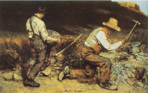 Goustave Courbet – Gli Spaccapietre - 1849