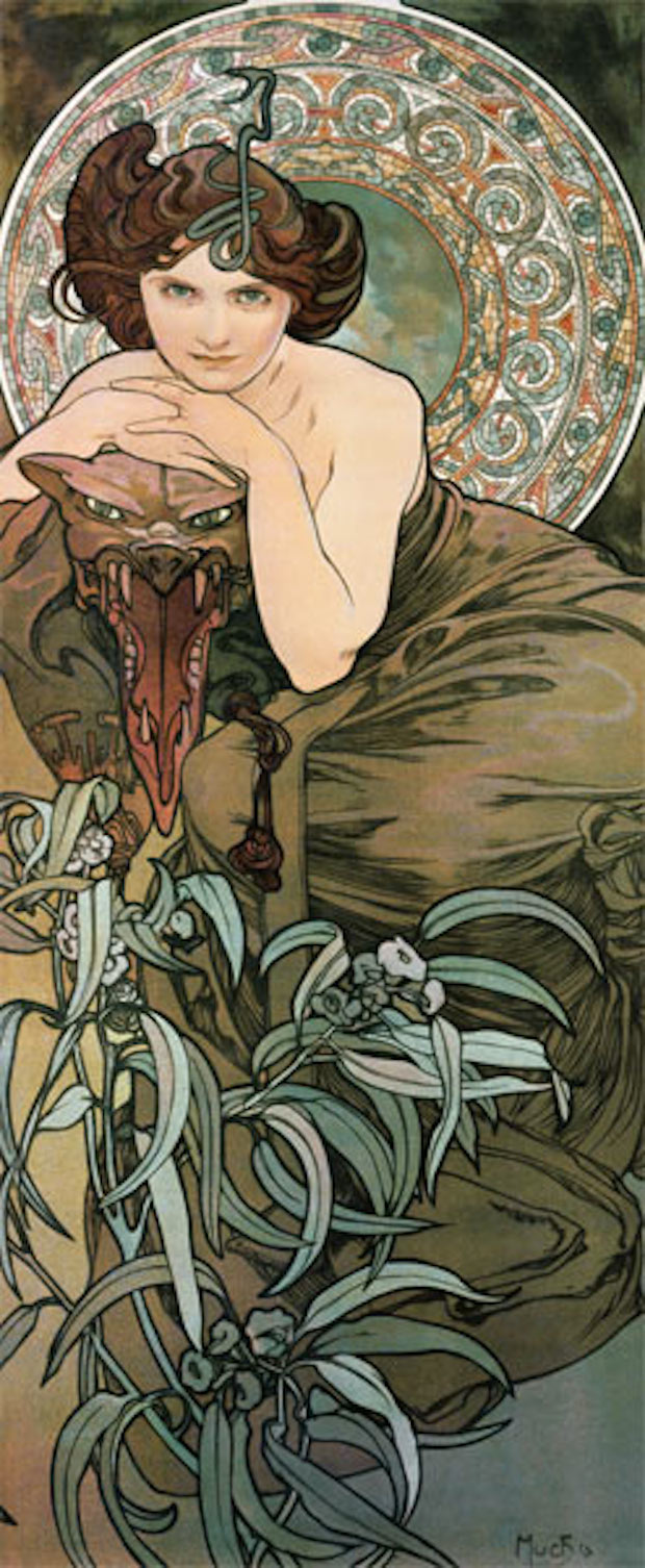 Alfons Mucha E Le Atmosfere Art Nouveau La Mostra