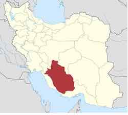 provincia di Fars – Localizzazione