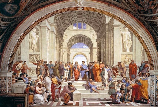 File source: http://commons.wikimedia.org/wiki/File:Scuola_di_atene_01.jpg