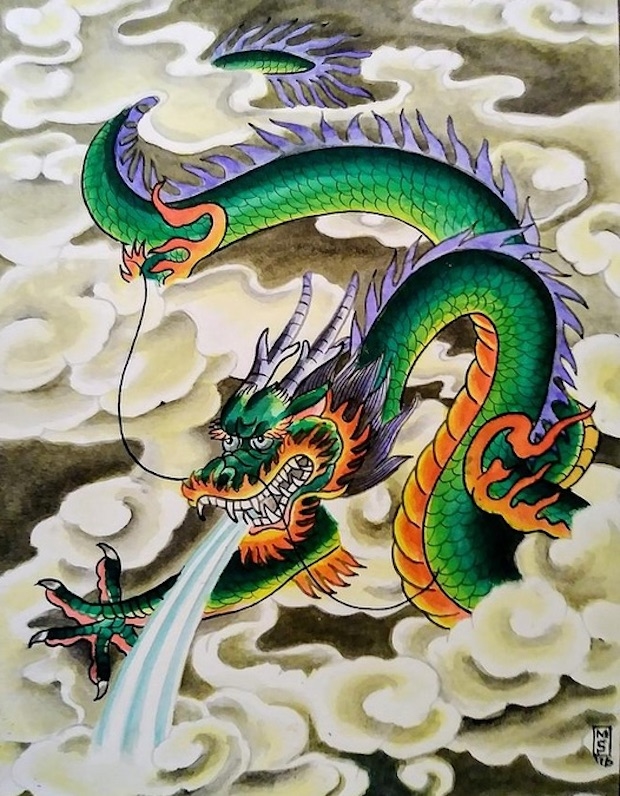 Acrobazie del drago cinese lungo la Via della Seta (1)